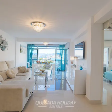 Apartamento La Perla Seaview & Pool Levante Benidorm