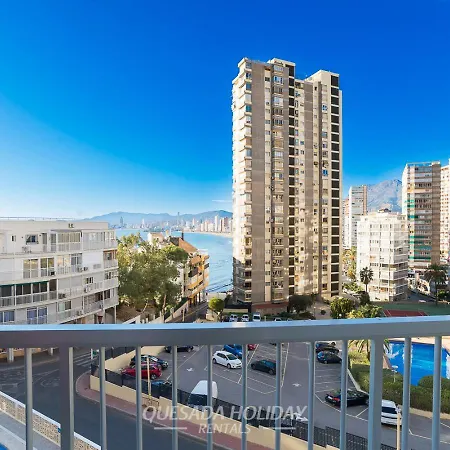 Apartamento La Perla Seaview & Pool Levante Benidorm